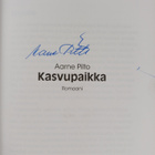 Aarne Pilto : Kasvupaikka : romaani (signeerattu) - pikkukuva 3