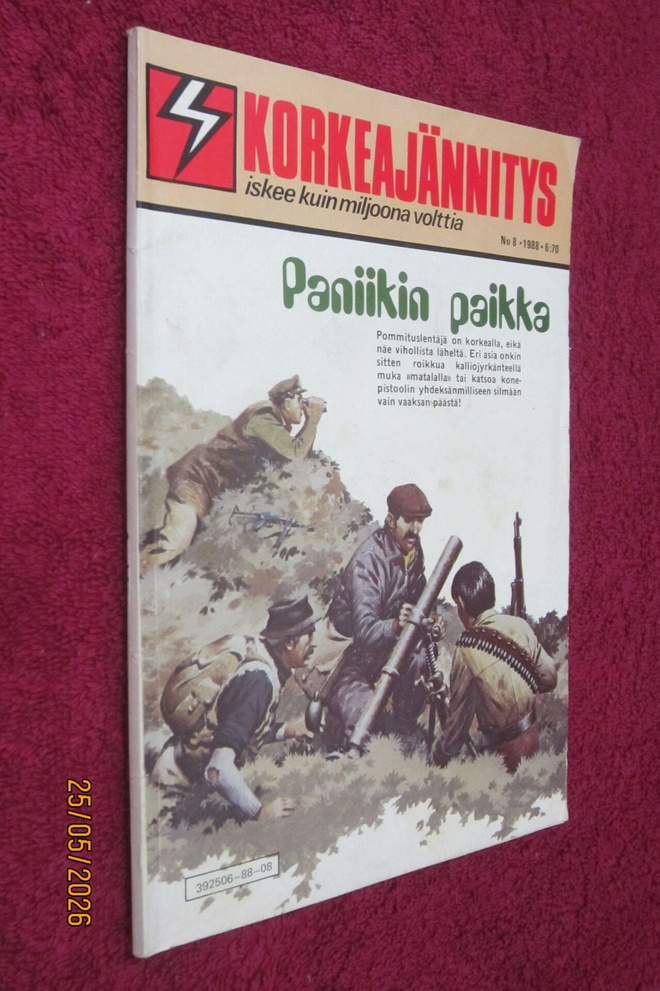 KORKEAJÄNNITYS 8/1988 Paniikin paikka