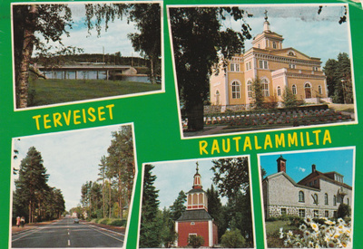 KIRKKOKORTTI - RAUTALAMMIN KIRKKO - 1