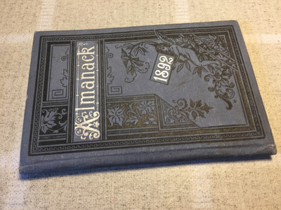 ALMANACK 1892 HYVÄ