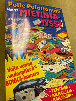 Pelle Pelottoman mietintämyssy 1/1991