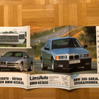 Esite lehti BMW Länsiauto E36 E34 E31 E32 vuodelta 1991 - pikkukuva 3