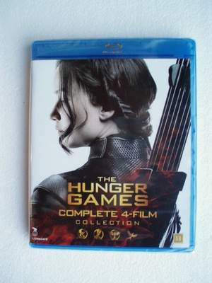 Nälkäpeli neljän elokuvan kokoelma Blu-ray