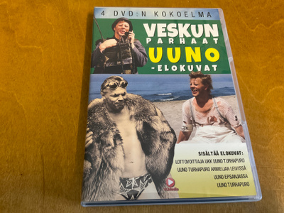 Veskun parhaat Uuno-elokuvat (4dvd)
