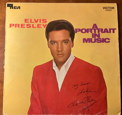 ELVIS:” A Portrait In Music”, vinyyli lp