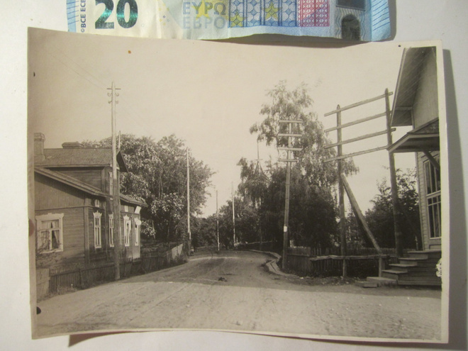 VANHA Valokuva Toijala 1930-l Postikortin Alkup.Mallikappale