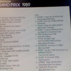 EUROVISION GRAND PRIX 1989    -   Original  ::  VINYYLI  LP - pikkukuva 2