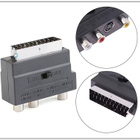 21-pin SCART-RCA/S-Video adapteri IN/OUT #31517 - pikkukuva 2