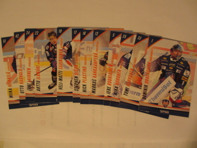 Cardset 2015-16 Tappara 334-345 teamset