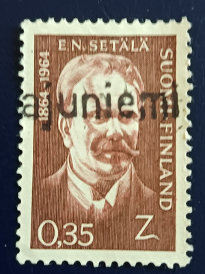 E. N. Setälä. Rivileima