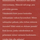 Rabindranath R. Maharaj: Gurun kuolema - pikkukuva 3