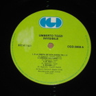 UMBERTO TOZZI - Invisibile - LP 1987 pop rock koelevy EX - pikkukuva 3