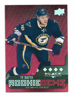 2019-20 Black Diamond Star Rubies /150 #241 Ty Rattie