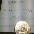 Samoa 5 sene 1988, km#14 - pikkukuva 2