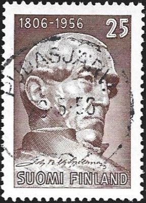 1956 J.V. Snellmanin syntymästä 100 v lähes LOISTO LaPe 455