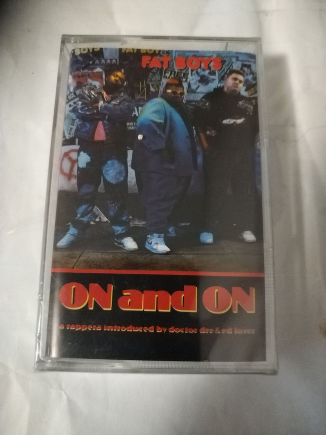 Fat boys on and on c-kasetti 1989 (uusi)