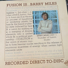 Fusion Is… Barry Miles LP 1977 - pikkukuva 1