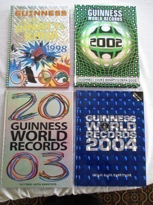 Guinness world records - kirjoja. 7,00€ kpl