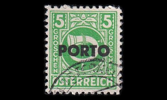Itävalta P_190 o Porto 5 g (1946)
