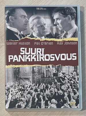 ++ Frank Capra:  SUURI PANKKIROSVOUS ++  (Harvinainen!)