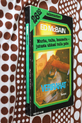 Ed McBain : Verirahat ( 2.p. 1984 salamanteri pokkari )