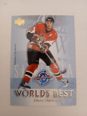 Zdeno Chara - UD Wold Cup 2004 / Ottawa