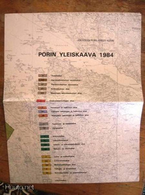 Porin yleiskaava v:lta 1984