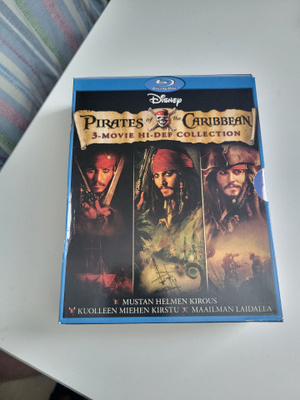 Pirates of the Caribbean Trilogy (Blu ray)
