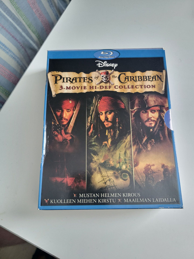 Pirates of the Caribbean Trilogy (Blu ray)