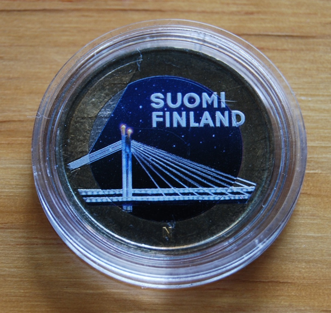 Suomi 5 € 2012 Lappi - Jätkänkynttiläsilta