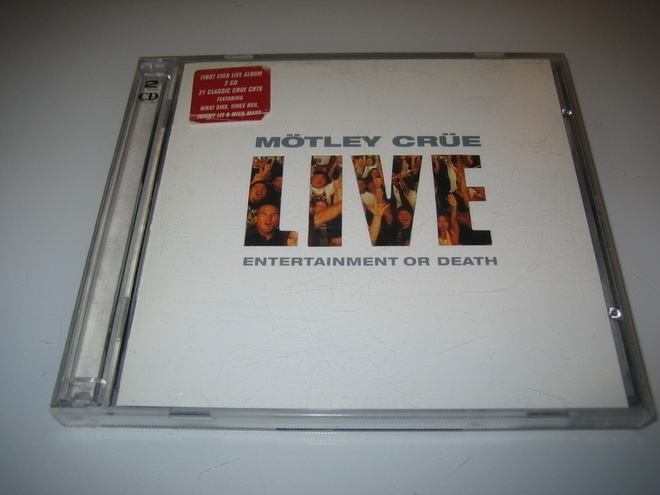 Mötley Crue - Entertainment Or Death (2xCD,1999)