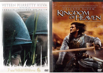 2 KPL DVD ELOKUVIA