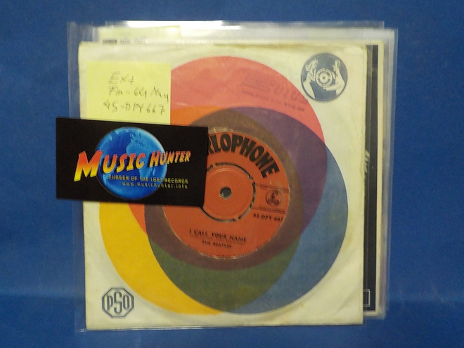 THE BEATLES - I CALL YOUR NAME EX+ FIN -64 MAY 7"