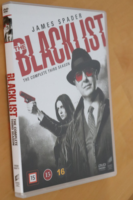 6DVD The Blacklist 3 kausi ( 2015 - 2016 )
