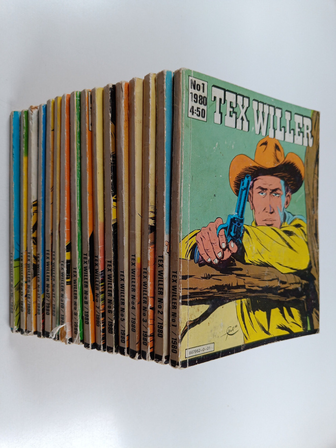 Tex Willer vuosikerta 1980 (1-16)
