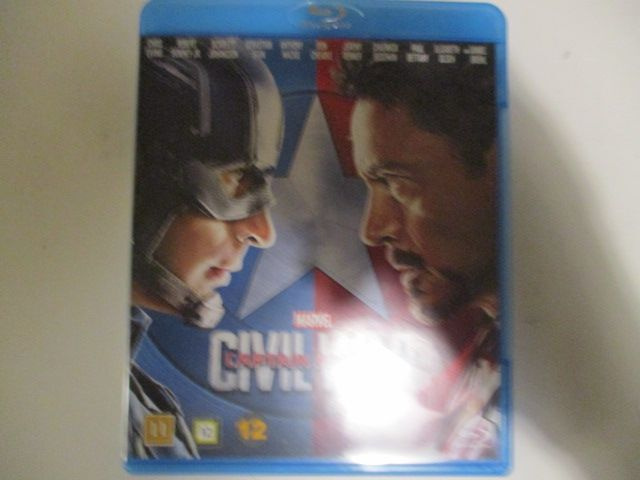 BLU-RAY CIVIL WAR CAPTAIN AMERICA
