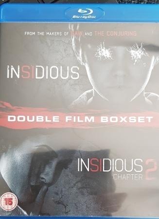 Riivattu INSIDIOUS 1-2 -Blu-Ray