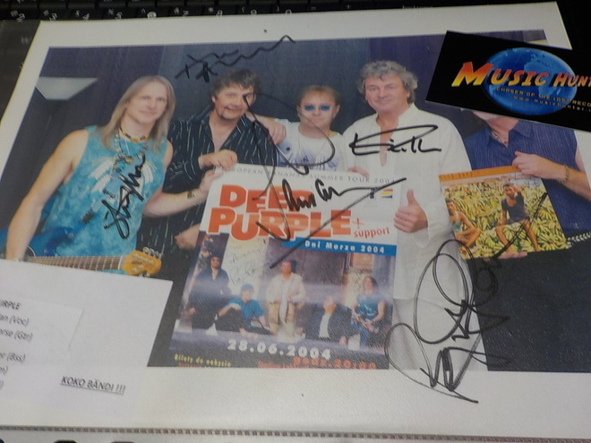 DEEP PURPLE KUVA KOKO BÄNDIN NIMMAREILLA