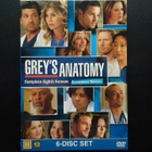 DVD: Greyn Anatomia 8 kausi 6xDVD (2012) UUSI - pikkukuva 1
