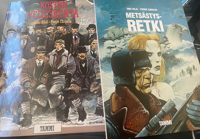 Bilal-Christin: Metsästysretki, Koston veljeskunta + Murros