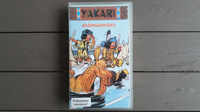 VHS: Yakari - Harmaakarhu (n.1983/2000)