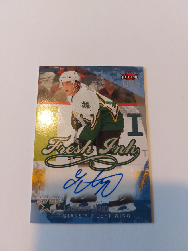 2007-08 Ultra Fresh Ink #FILN Ladislav Nagy