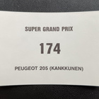 1988 Euroflash Super Grand Prix #174 Juha Kankkunen - pikkukuva 2