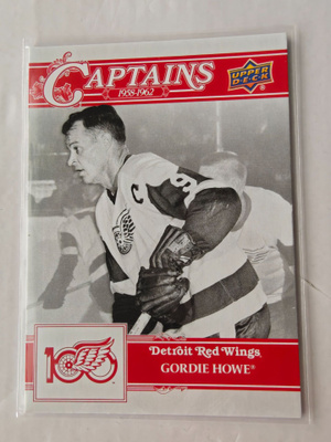 Gordie Howe 2025-26 Detroit Centennial Captains