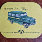 AAA KAHVIKUVA 46 Willys Station Wagon - pikkukuva 1