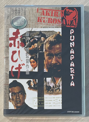Akira Kurosawa: PUNAPARTA (1965) Toshiro Mifune (UUSI)