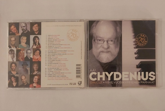 KAJ CHYDENIUS: SINULLE - VIIME VUOSIKYMMENEN PARHAAT CD