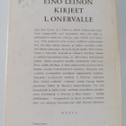 Eino Leino : Kirjeet L. Onervalle - pikkukuva 2