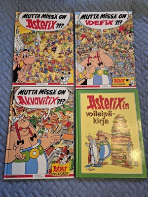 Asterix pelikirjat ja voileipäkirja