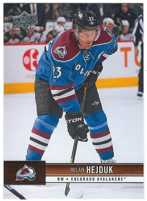 12-13 Upper Deck #42 Milan Hejduk